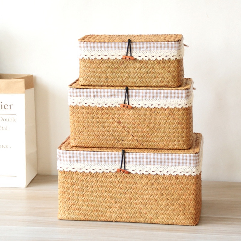 สาหร่ายทะเลทอกล่องตะกร้าหญ้าพร - Seaweed Snack บทวิจารณ์และราคา