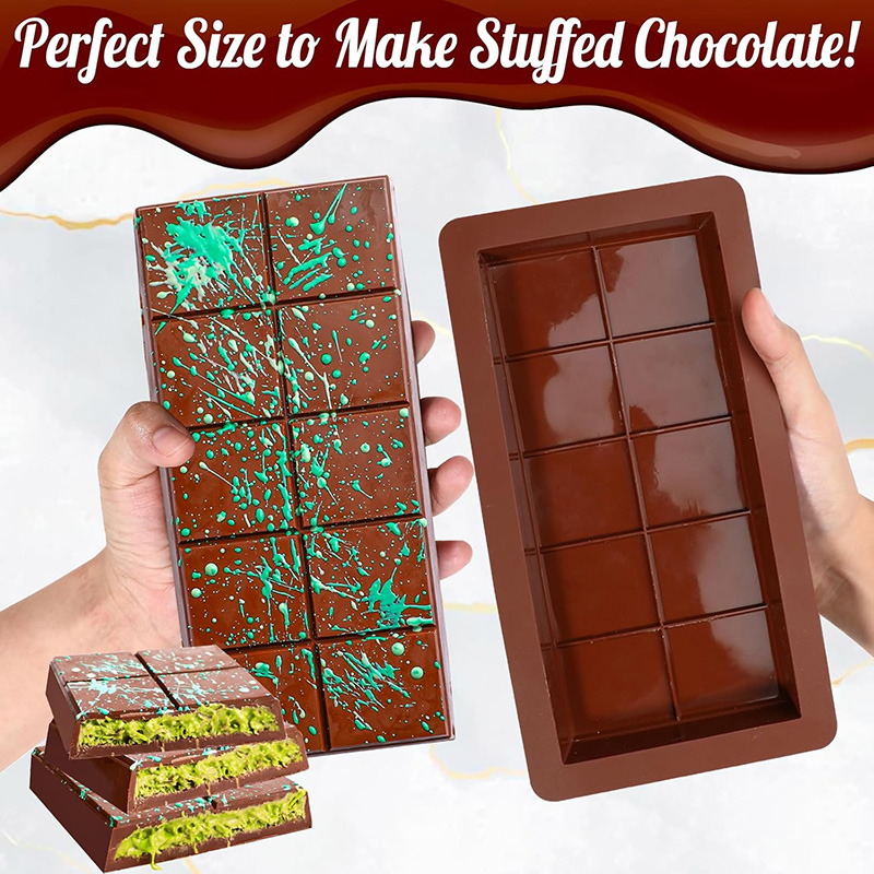 ช็อกโกแลตบาร์แม่พิมพ์ซิลิโคนบา - Protein Bar บทวิจารณ์และราคา