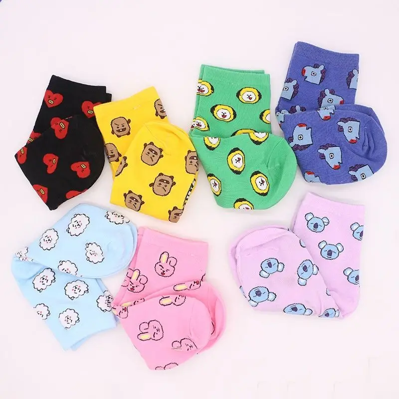 ถุงเท้าครึ่งน่อง BT21 Koya RJ  - Cookies Pack บทวิจารณ์และราคา
